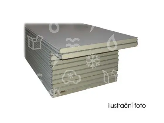 panel PUR 100 - řezaný L = 3000 mm, šířka panelu 1000 mm